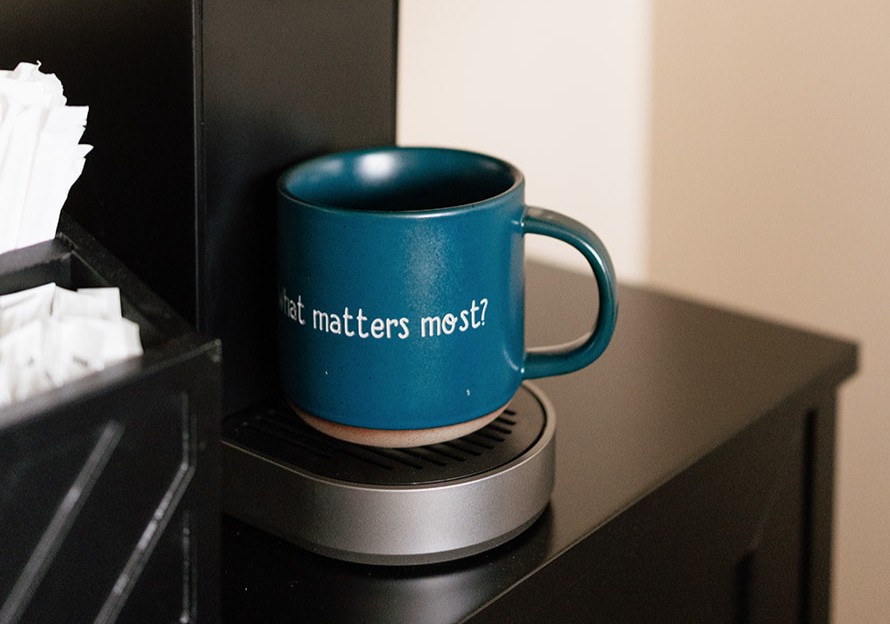 What Matters Most Mug Cropped